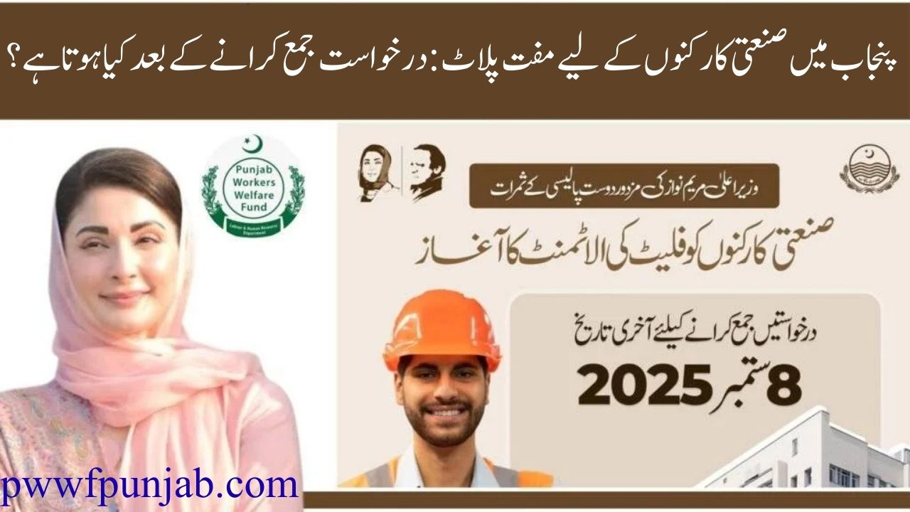 Free Plot for Industrial Worker in Punjab: What Happens After Submission of Application? 2025