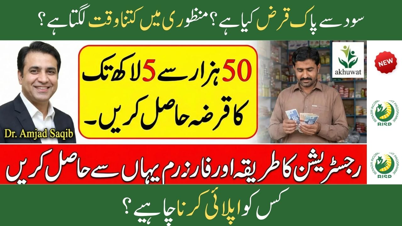 Akhuwat Foundation Interest-Free Loan 2026 – Eligibility, Application Process & Full Details