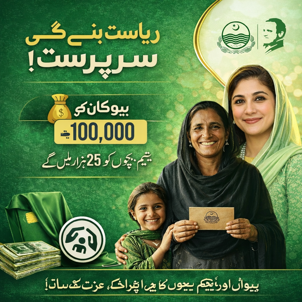 CM Punjab Rehmat Card 2026: New Registration Guide for Widows & Orphans